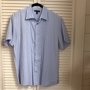 Banana Republic Light Blue Casual Button Down Shirt